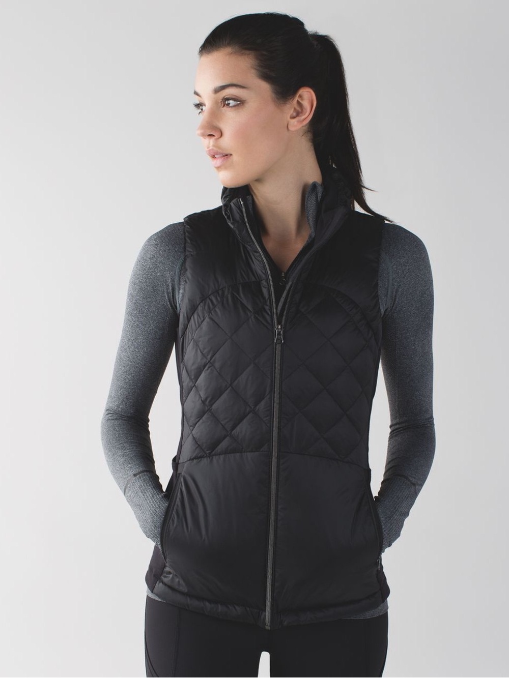 🆕🖤 ORIGINAL OG 2015 Lululemon Down for a Run Vest